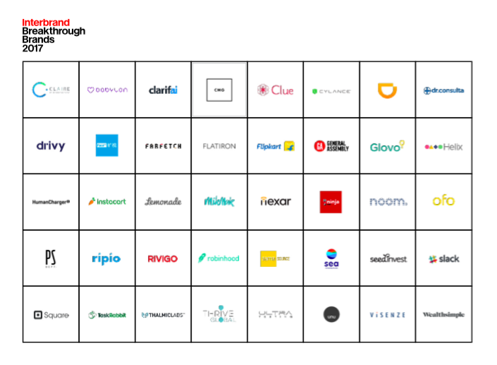 2017 Interbrand Breakthrough Brands [Report] - Innovation Excellence