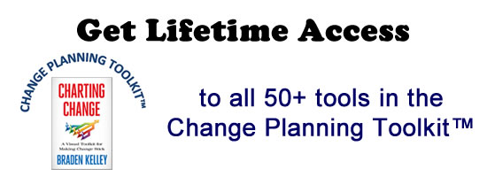 Get lifetime access to all 50+ tools in the Change Planning Toolkit