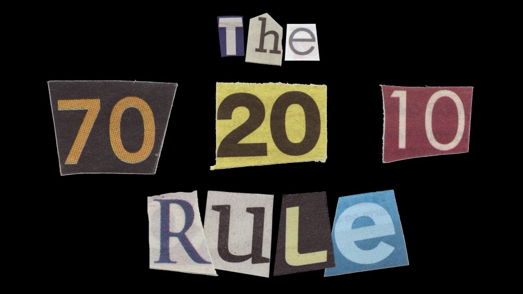 The 70-20-10 Rule for Innovation