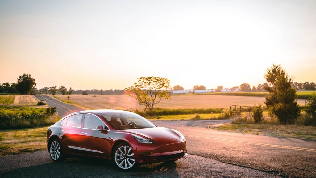 Electric vehicle by Tesla