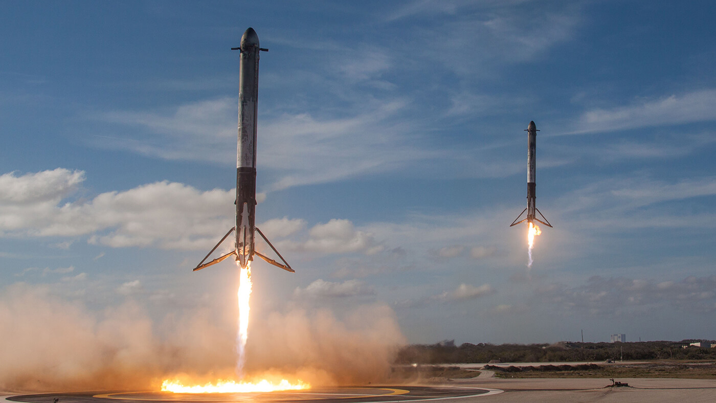 SpaceX rocket landing